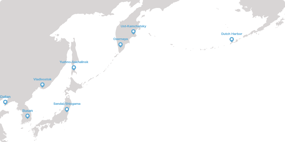 Distribution Map of Our Products